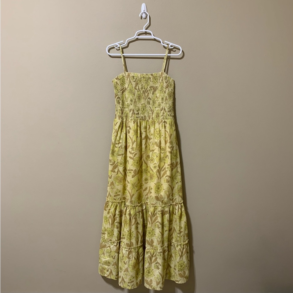 Chelsea & Theodore Floral-Print Maxi Dress-Size L NWT